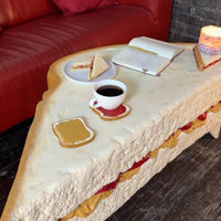 PB&J Sandwich Coffee Table